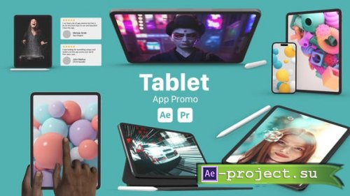 Videohive - Tablet App Promo - 51722296 - Project for After Effects