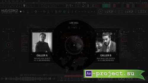 Videohive - HUD Covert Operations Communication2 - 51688019 - Project for After Effects