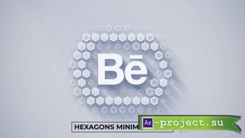 Videohive - Hexagons Minimal Logo Reveal (14 in 1) - 51769478 - Project for After Effects