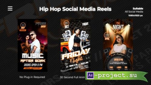 Videohive - Hip Hop Instagram Reels - 51806338 - Project for After Effects