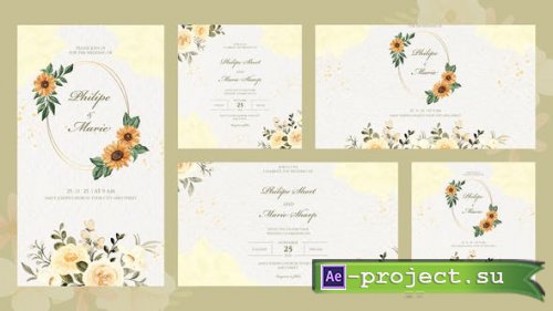 Videohive - Patrica Wedding Invitation - 51801785 - Project for After Effects