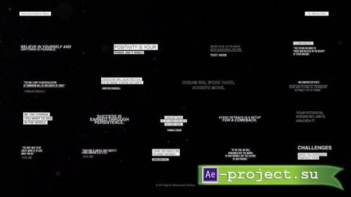 Videohive - Text Animation Pack | After Effects - 51812194 - Project for After Effects