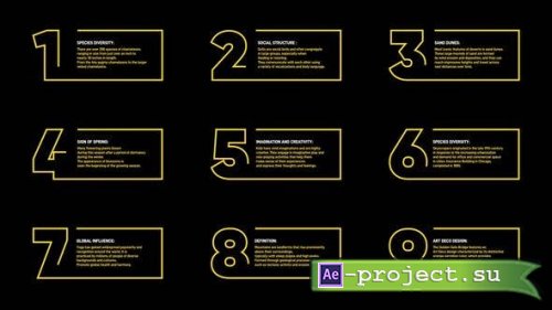 Videohive - Infographics Boxes - 51805487 - Project for After Effects