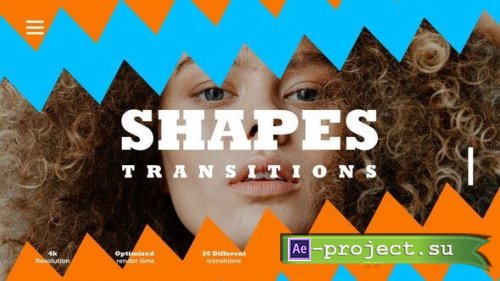 Videohive - Shapes Transitions - 51813484  - Project for After Effects