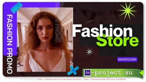 Videohive - Fashion Store - Flat Promo - 51822021 - Project for After Effects
