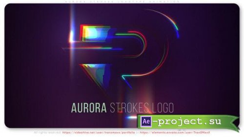 Videohive - Aurora Strokes Logotype Animation - 51848905 - Project for After Effects