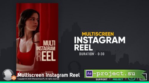 Videohive - Multiscreen Instagram Reel - 48664958 - Project for After Effects