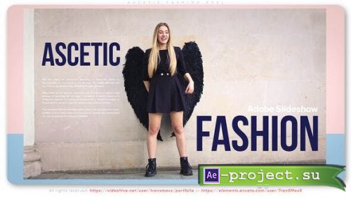 Videohive - Ascetic Fashion Reel - 51859287 - Project for After Effects