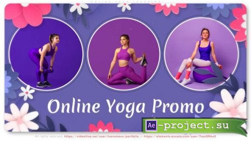 Videohive - Online Yoga Learning - 51891620 - Project for After Effects