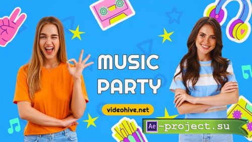 Videohive - Music Opener - 51788346 - Project for After Effects