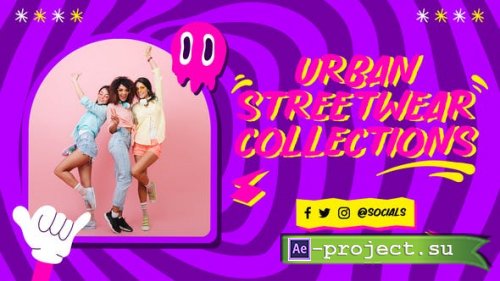 Videohive - Urban Fashion Youtube Intro - 51868722 - Project for After Effects