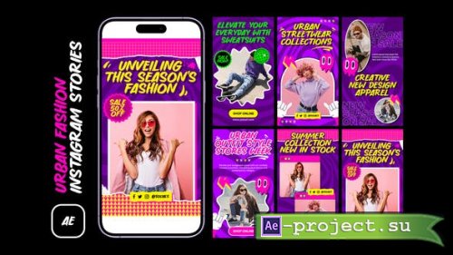 Videohive - Urban Fashion Instagram Stories - 51868681 - Project for After Effects