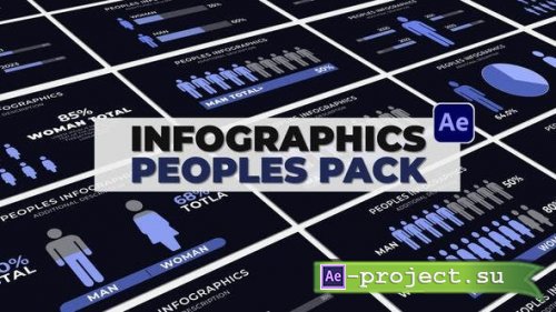 Videohive - Infographics People - 51886316 - Project for After Effects