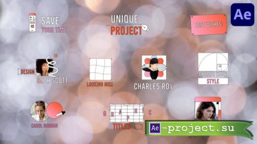 Videohive - Designer Titles | After Effects - 51833580 - Project for After Effects