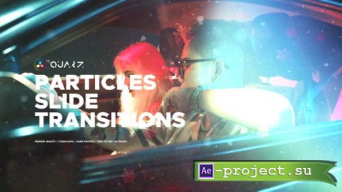 Videohive - Lights & Particles Slide Transitions - 51862196 - DaVinci Resolve Templates