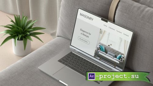 Videohive - Laptop Mockup - 51889689 - Project for After Effects