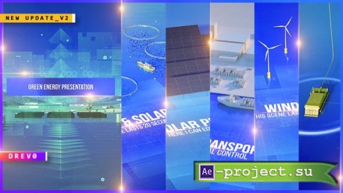 Videohive - Green Energy PRESENTATION 4K/ NEW UPDATE V-2 - 35371136 - Project for After Effects