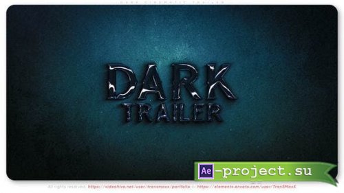 Videohive - Dark Cinematic Trailer - 51918269 - Project for After Effects