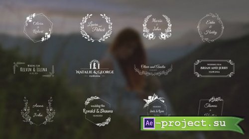 Videohive - Wedding Titles Pack / AE - 51909702 - Project for After Effects