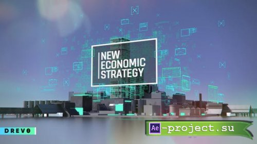 Videohive - New Economic Strategy/ Business and Corporate Grow Intro/ HUD UI Breaking News/ Oil and Energy Ident - 28467556