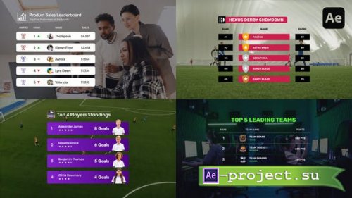 Videohive - Leaderboard, Scoreboard, Ranking Table - 51935857 - Project for After Effects