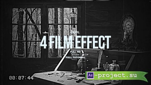 Videohive - 4 Film Effects - 51903358 - Project for After Effects