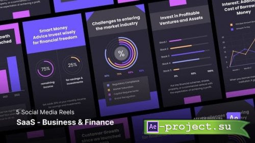 Videohive - Social Media Reels - SaaS - Business & Finance After Effects Template - 51915865