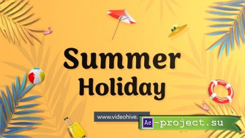 Videohive - Summer Holiday - 51947382 - Project for After Effects