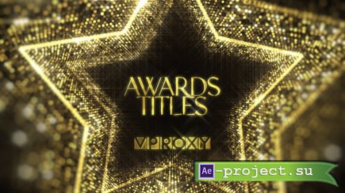 Videohive - Awards Titles - 51943540 - Project for After Effects