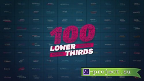 Videohive - Lower Thirds Pack - 51939723 - Project for After Effects