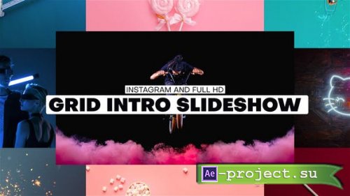 Videohive - Grid Intro Slideshow - 51950839 - Project for After Effects