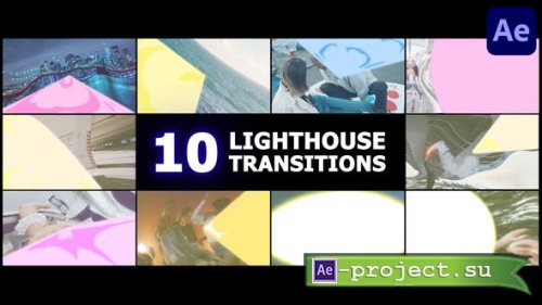 Videohive - Lighthouse Seamless Transitions | After Effects - 51947004 - Project for After Effects