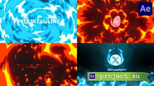 Videohive - Fire Logo | After Effects - 51946420 - Project for After Effects