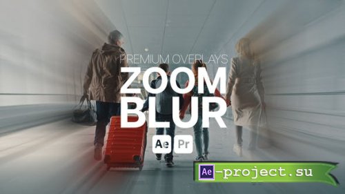 Videohive - Premium Overlays Zoom Blur - 51987588 - Project for After Effects