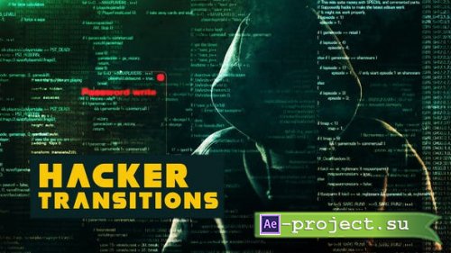 Videohive - Hacker Transitions | After Effects - 51972462 - Project for After Effects