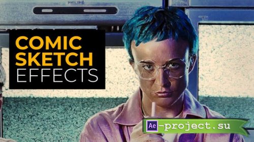 Videohive - Comic Sketch Effects | After Effects - 51953956 - Project for After Effects
