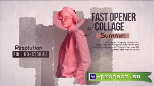 Videohive - Opener Collage - 51942087 - Project for After Effects