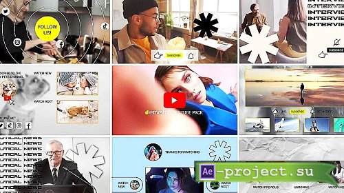 Videohive - Youtube Promo And Endscreens 51917357 - Project For Final Cut & Apple Motion