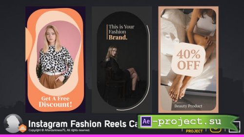 Videohive - Instagram Fashion Reels Carousel - 51047156 - Project for After Effects