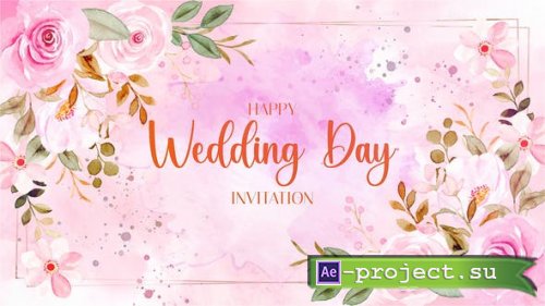 Videohive - Wedding Invitation I Wedding Titles - 50923068 - Project for After Effects