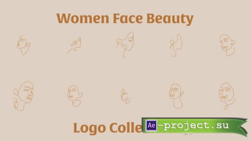 Videohive - Beauty Women Face Logo - 52000369 - Project for After Effects
