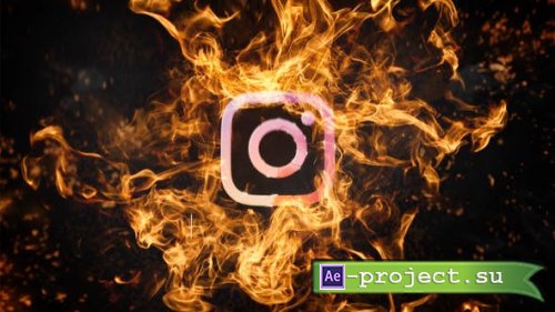 Videohive - Fire Explosion Logo 2 - 52011307 - Project for After Effects