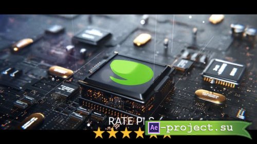Videohive - Motherboard Processor Logo - 50904003 - Project for After Effects