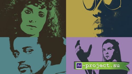 Videohive - Retro Poster Effects | After Effects - 52006296 - Project for After Effects
