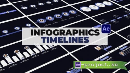 Videohive - Infographics Timelines - 52025860 - Project for After Effects