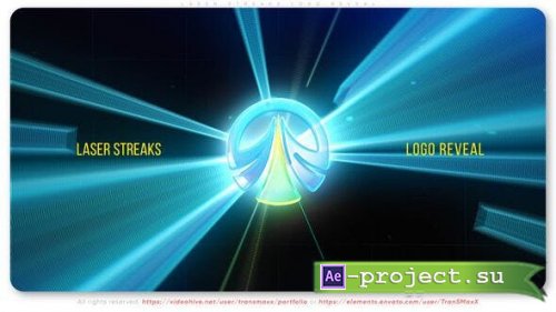 Videohive - Laser Streaks Logo Reveal - 52005950 - Project for After Effects