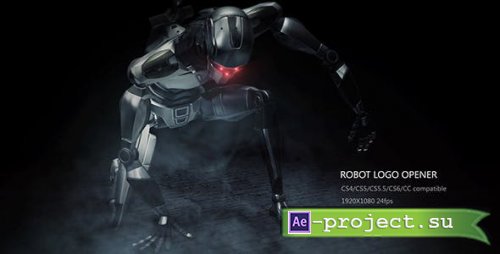 Videohive - Robot Logo Opener - 9829267 - Project for After Effects