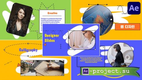 Videohive - Designer Slides for After Effects - 52016674 - Project for After Effects