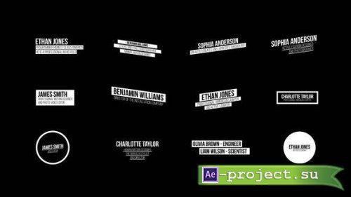 Videohive - Lower Thirds | After Effects - 52047435 - Project for After Effects