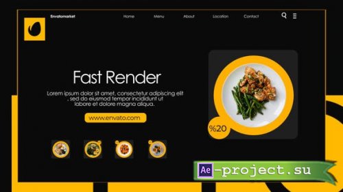 Videohive - Food Product Promo - 52049009 - Project for After Effects